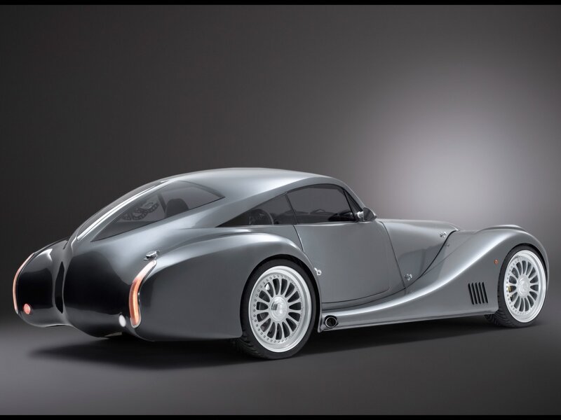 silver sports car design
