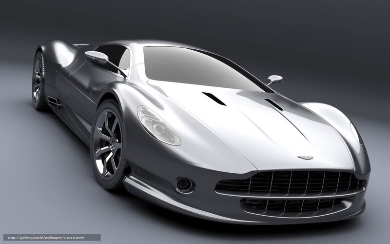silver sports car design