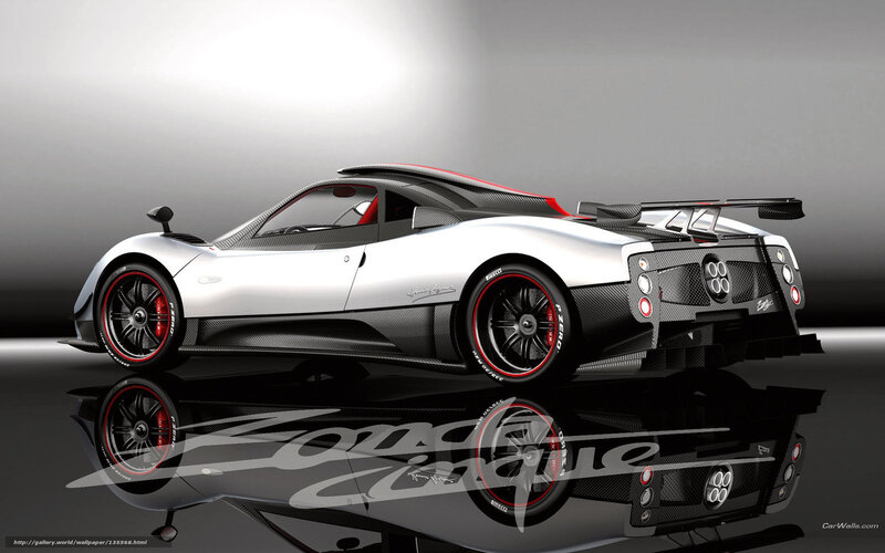 Silver Sports Car — Dramatic, 3d Render, Carbon Fiber