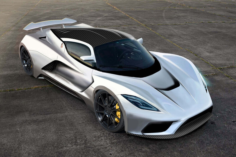 Silver Sports Car — Dramatic, 3d Render, Carbon Fiber, Wings