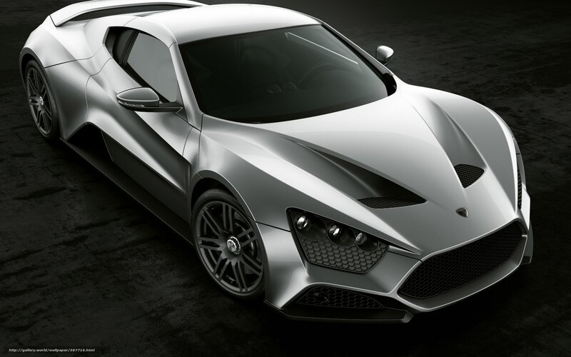 Silver Sports Car — Dramatic, 3d Render, Grille, Wheels, Hood