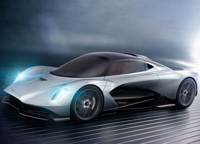 Silver Sports Car — Dramatic, 3d Render, Lights