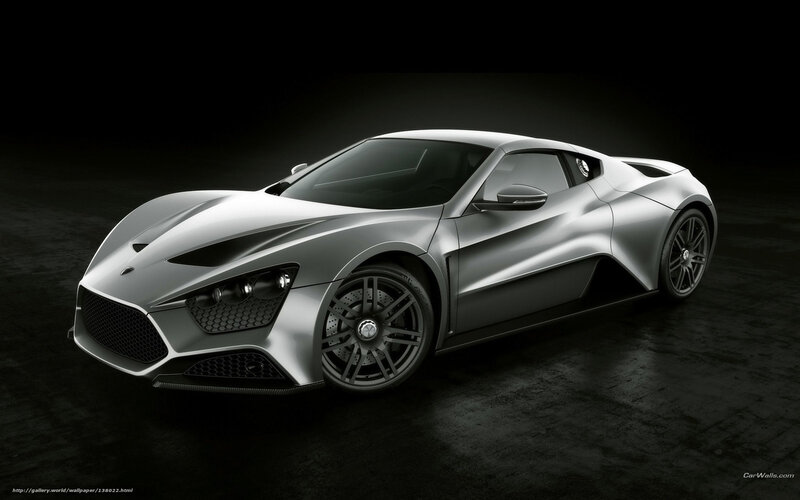 Silver Sports Car — Dramatic, 3d Render, Wheel, Grille