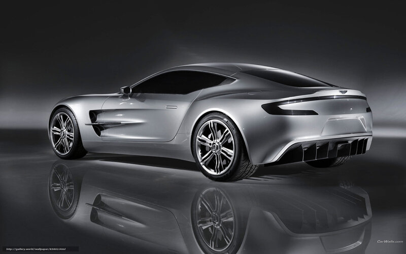 Silver Sports Car — Dramatic, 3d Render, Wheels, Reflection