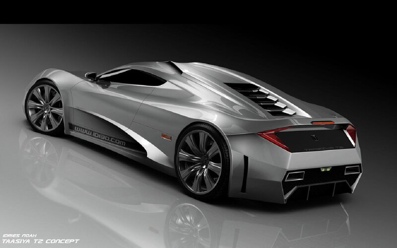Silver Sports Car — Dramatic, 3d Render, Wheels, Windows