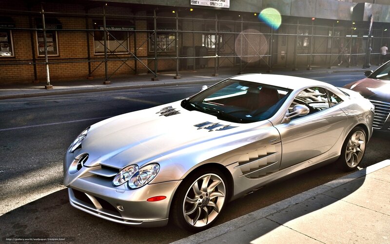 Silver Sports Car — Dramatic, Afternoon, Photograph, Building, Scaffolding
