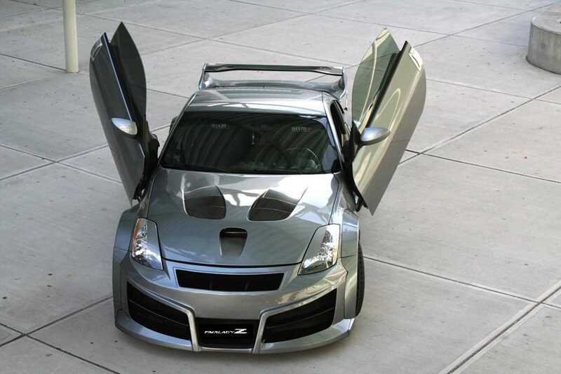 Silver Sports Car — Dramatic, Afternoon, Photograph, Doors