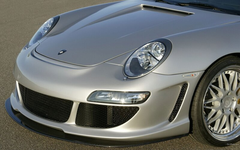 Silver Sports Car — Dramatic, Afternoon, Photograph, Headlight