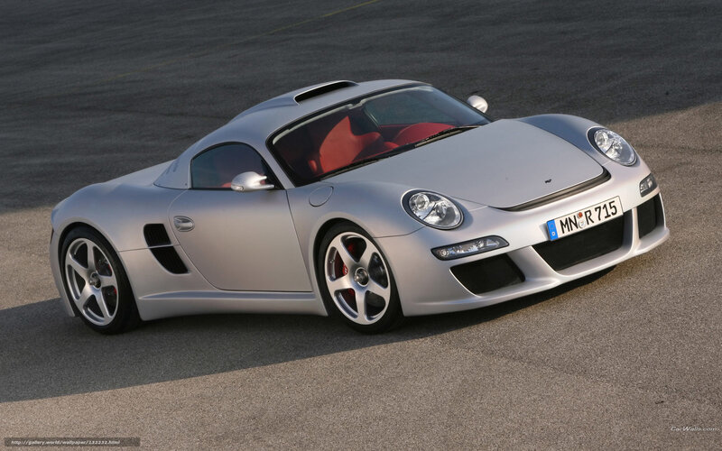 Silver Sports Car — Dramatic, Afternoon, Photograph, Red Interior