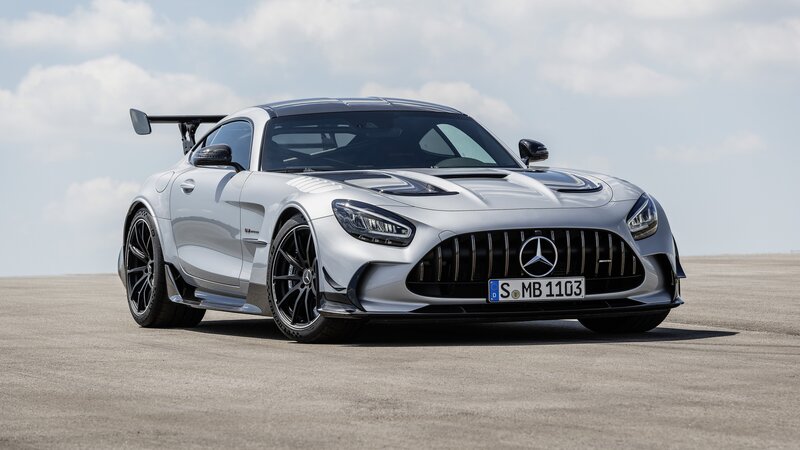 Silver Sports Car — Dramatic, Afternoon, Photograph, Tarmac, Sky