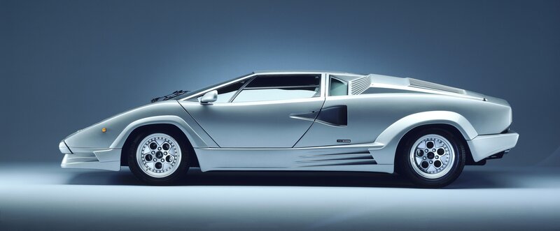 Silver Sports Car — Dramatic, Gray