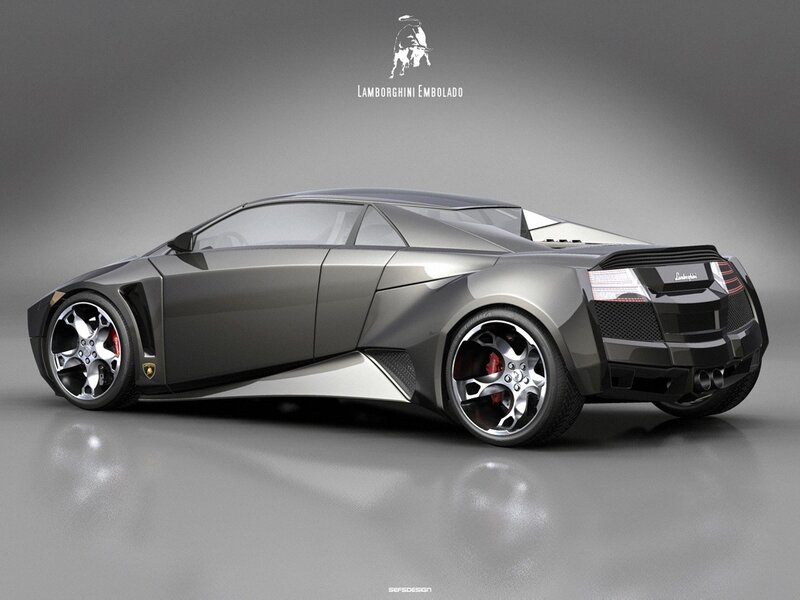 Silver Sports Car — Dramatic, Logo
