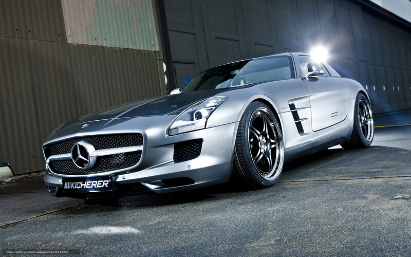 Silver Sports Car — Dramatic, Photograph, Building, Light