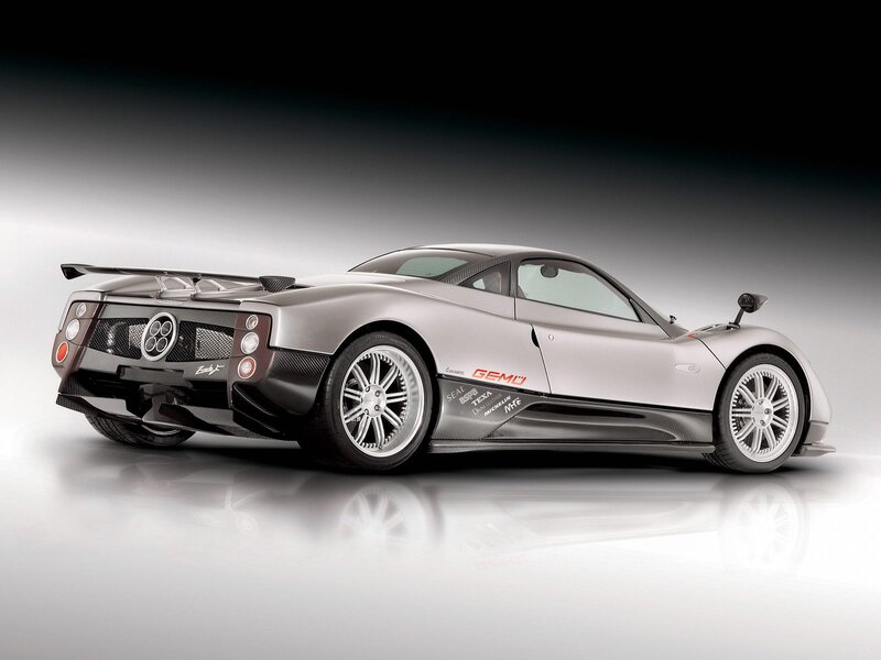 Silver Sports Car — Dramatic, Photograph, Carbon Fiber, Rear Wing