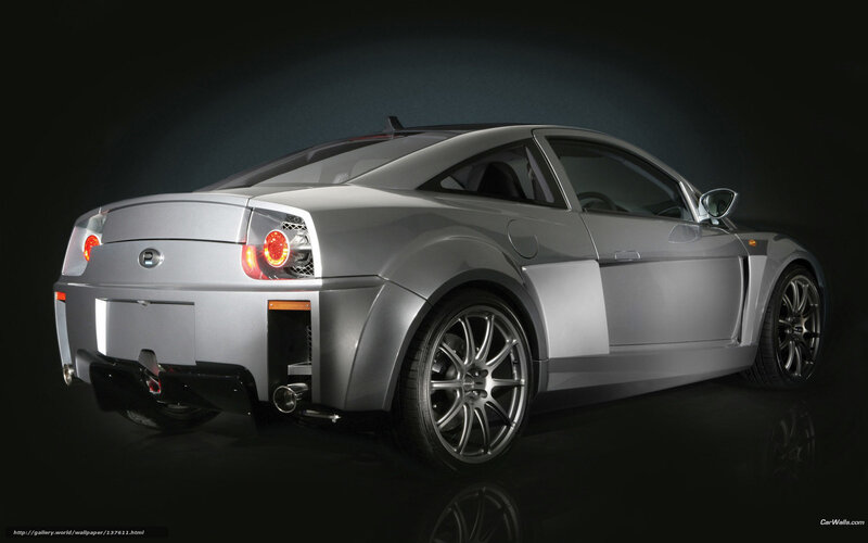 Silver Sports Car — Dramatic, Photograph, Exhaust