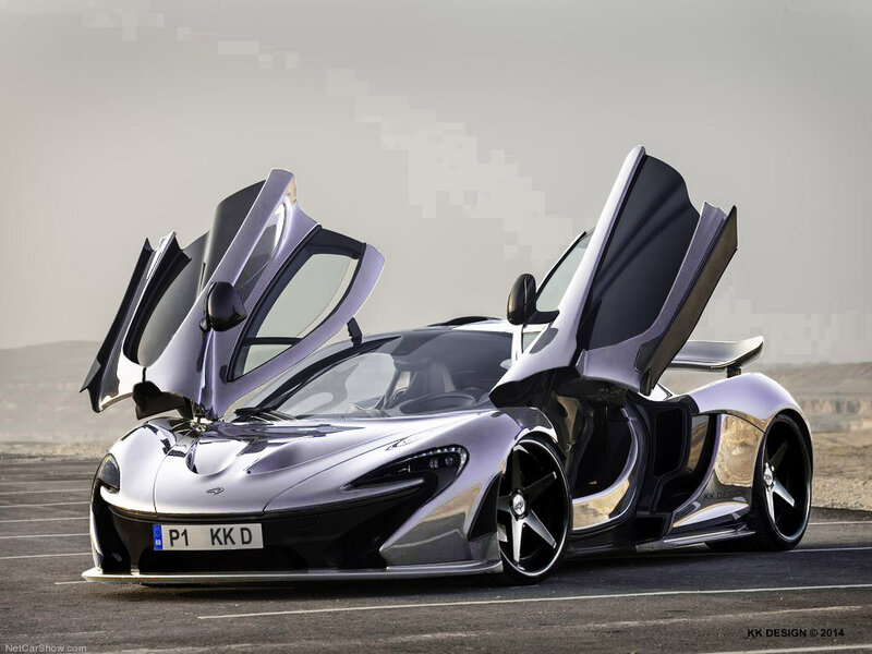 Silver Sports Car — Dramatic, Photograph, Open Doors