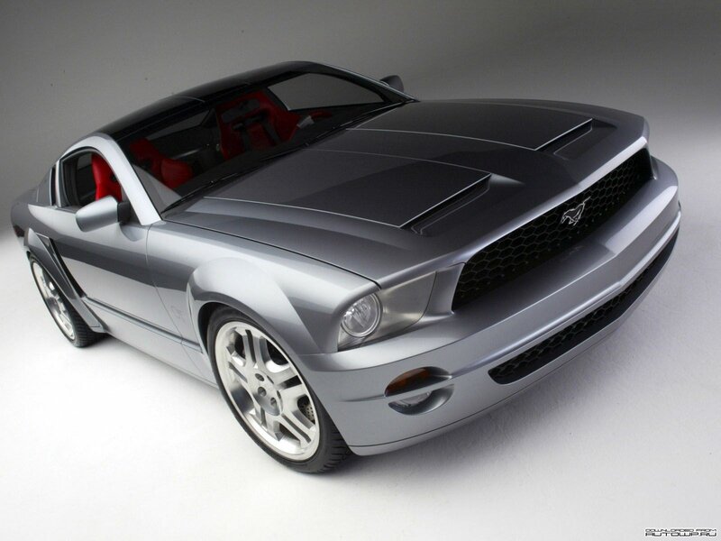 Silver Sports Car — Dramatic, Photograph, Red Seats, Hood Scoop