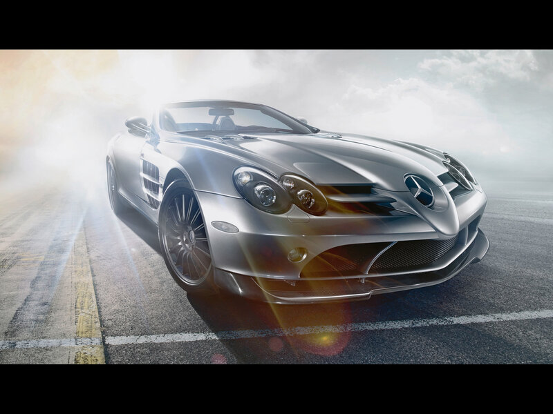 Silver Sports Car — Dramatic, Photograph, Road, Sunlight