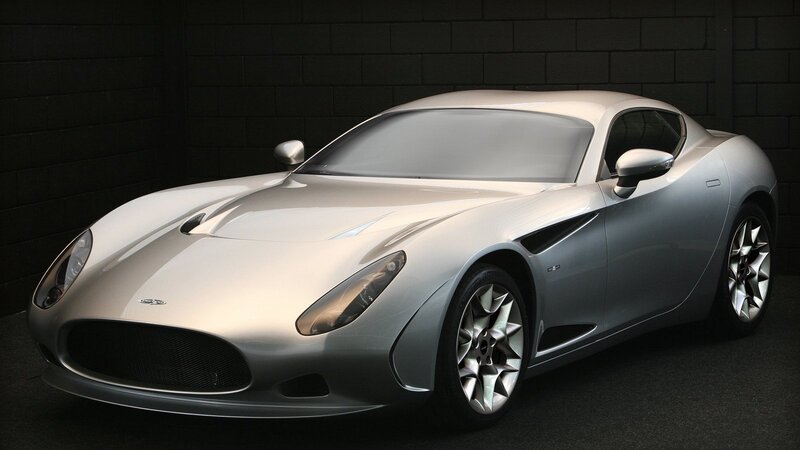 Silver Sports Car — Dramatic, Photograph, Wall