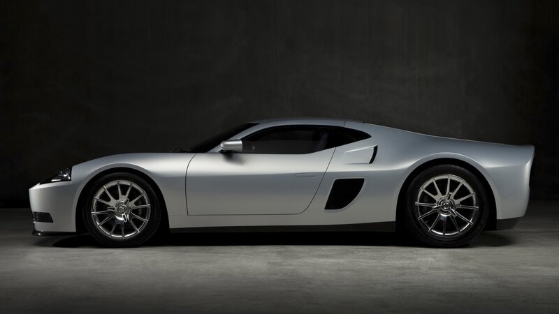 Silver Sports Car — Dramatic, Photograph, Wheels, Side Mirror, Windows