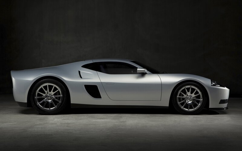 Silver Sports Car — Dramatic, Photograph, Wheels, Windows, Side Mirror