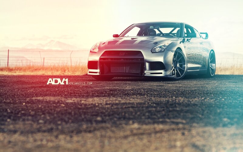 Silver Sports Car — Dramatic, Sunset, Photograph, Mountains