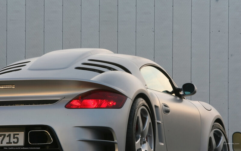 Silver Sports Car — Dramatic, Sunset, Photograph, Wall