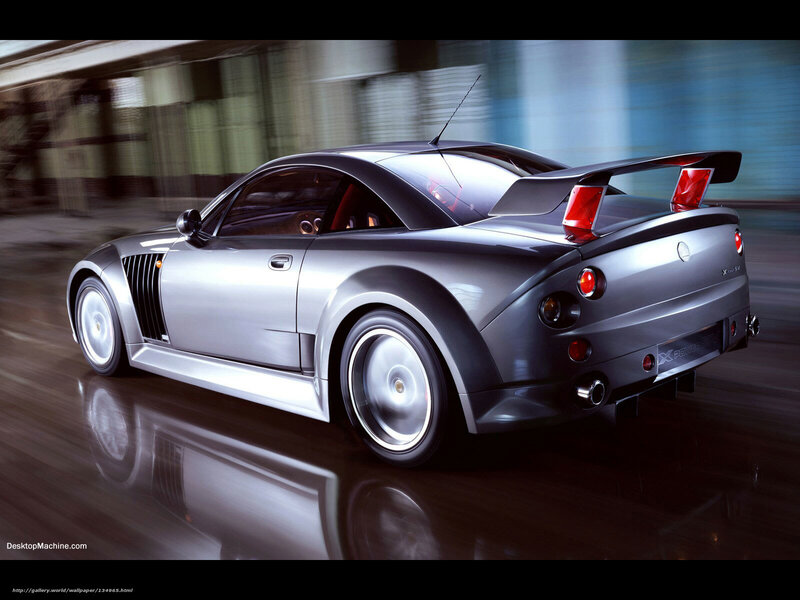 Silver Sports Car — Dynamic, 3d Render, Tire