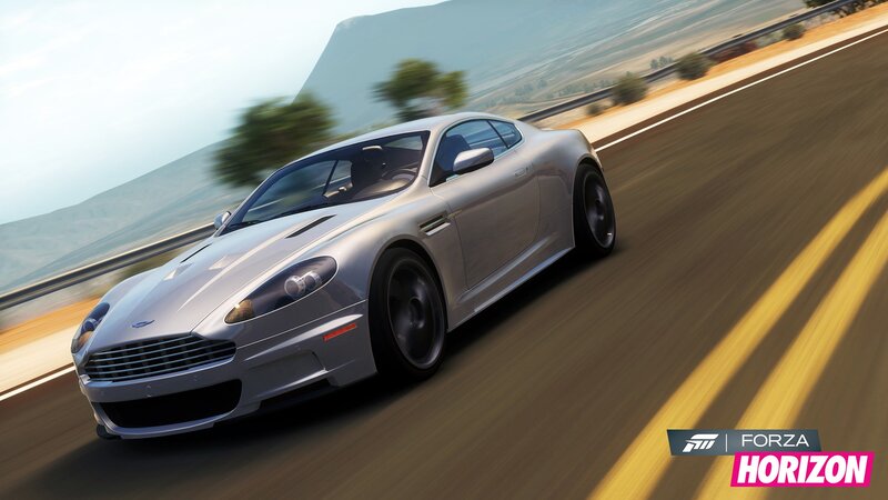 Silver Sports Car — Dynamic, Afternoon, 3d Render, Road, Mountain