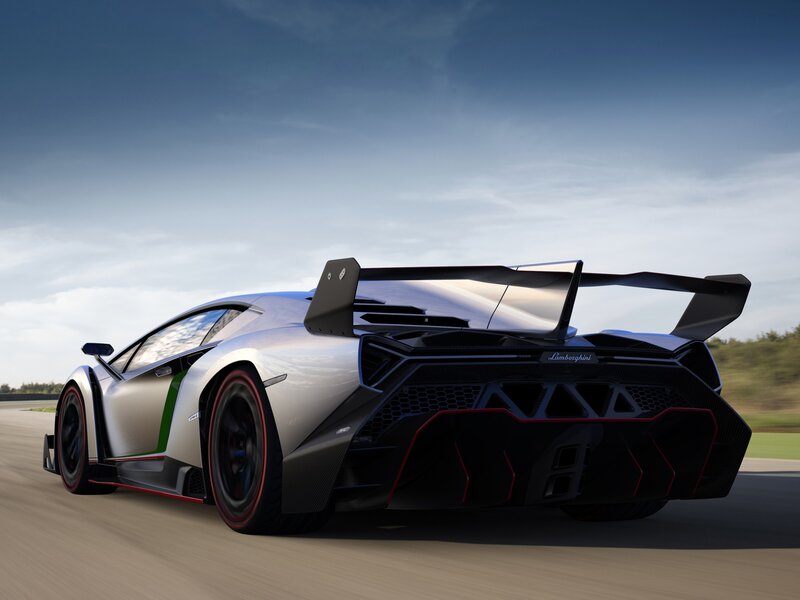 Silver Sports Car — Dynamic, Afternoon, Photograph, Race Track, Sky, Wings