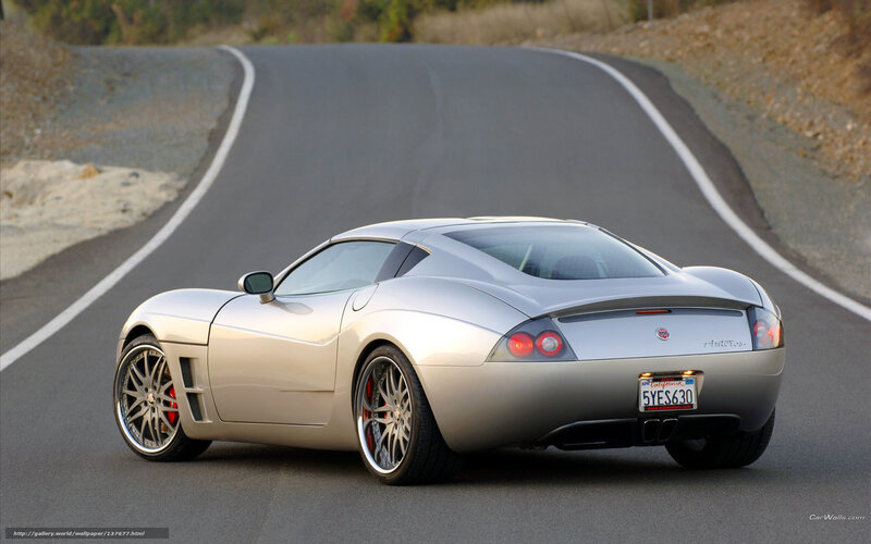 Silver Sports Car — Dynamic, Afternoon, Photograph, Road, Hill