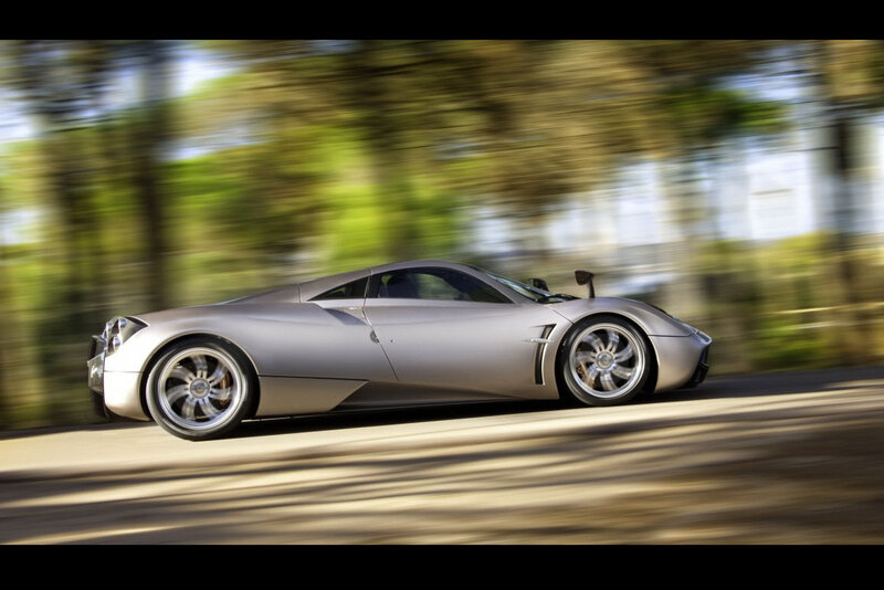 Silver Sports Car — Dynamic, Afternoon, Photograph, Road