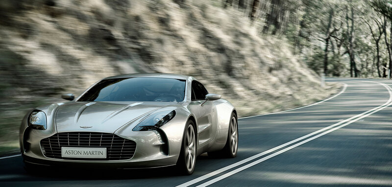 Silver Sports Car — Dynamic, Afternoon, Photograph, Road, Trees, Hillside, Gray