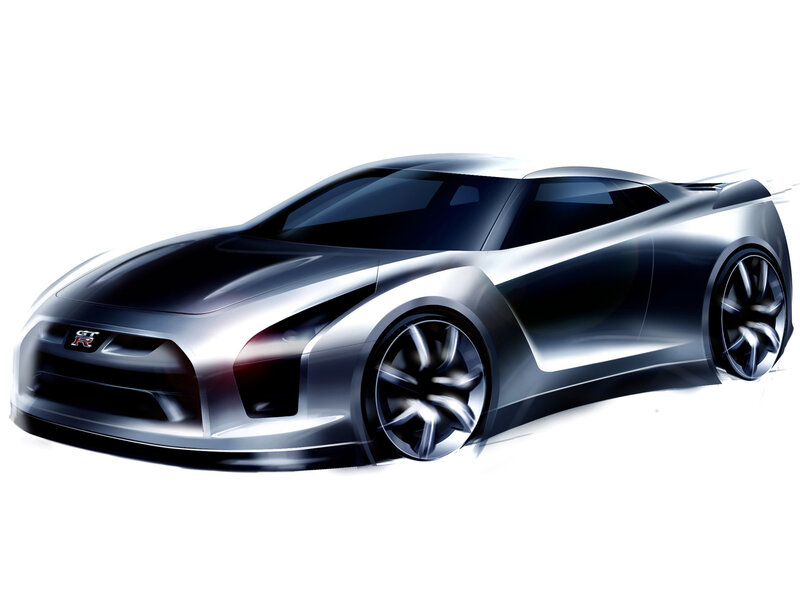Silver Sports Car — Dynamic, Digital Art, Wheel