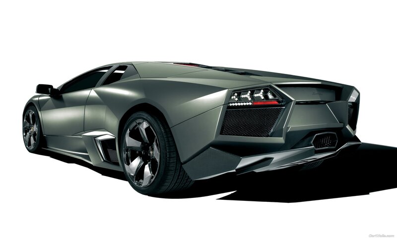 silver sports car from rear