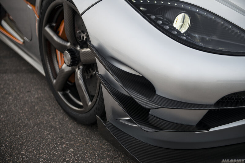 Silver Sports Car Front