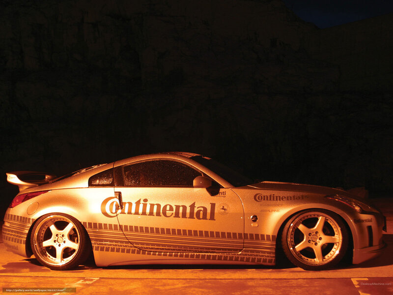 Silver Sports Car — Gold, Dramatic, Night