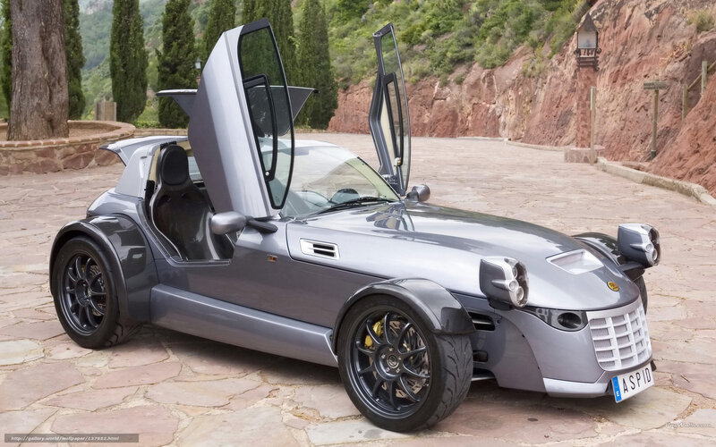 Silver Sports Car — Gray, Calm, Afternoon, Photograph, Doors