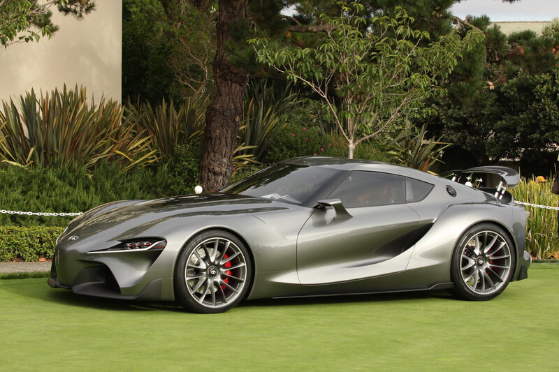 Silver Sports Car — Gray, Calm, Afternoon, Photograph, Grass