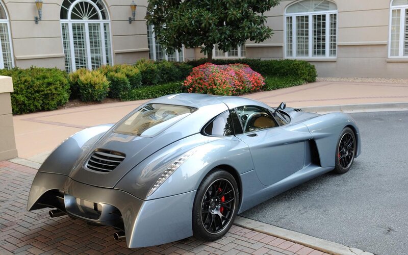 Silver Sports Car — Gray, Calm, Afternoon, Photograph