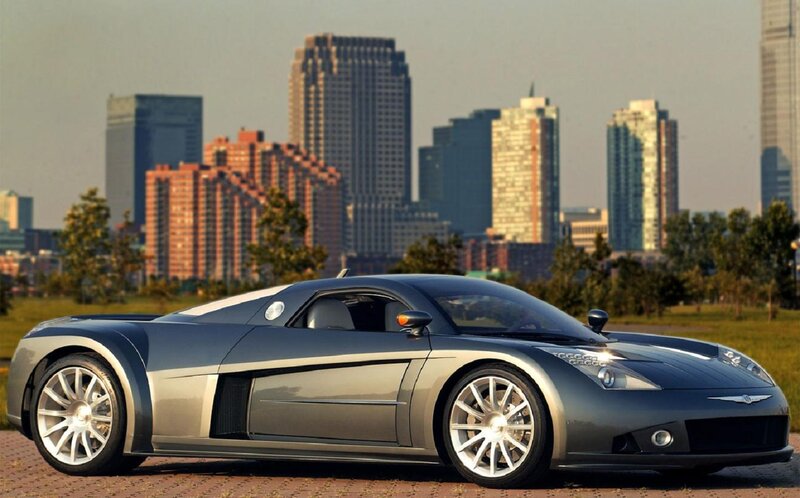 Silver Sports Car — Gray, Calm, Afternoon