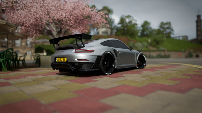 Silver Sports Car — Gray, Calm, Spring