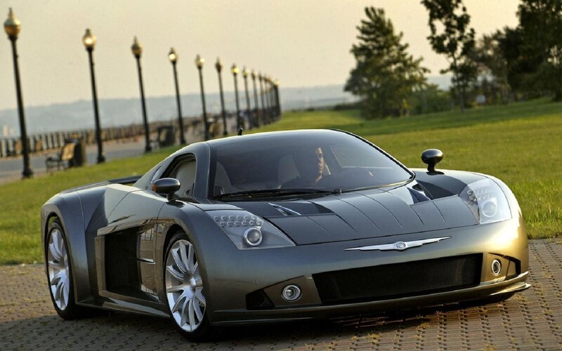 Silver Sports Car — Gray, Calm, Sunset