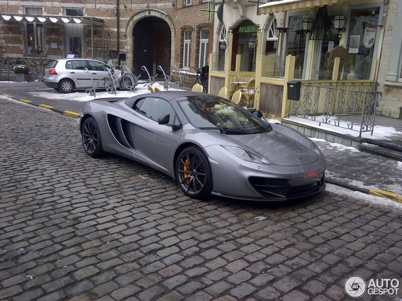 Silver Sports Car — Gray, Calm, Winter