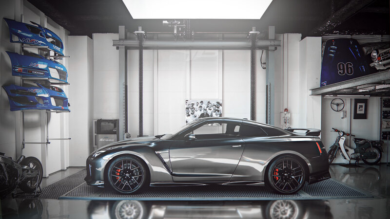 Silver Sports Car — Gray, Clean, Modern, 3d Render