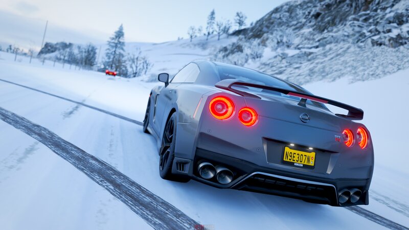 Silver Sports Car — Gray, Cold
