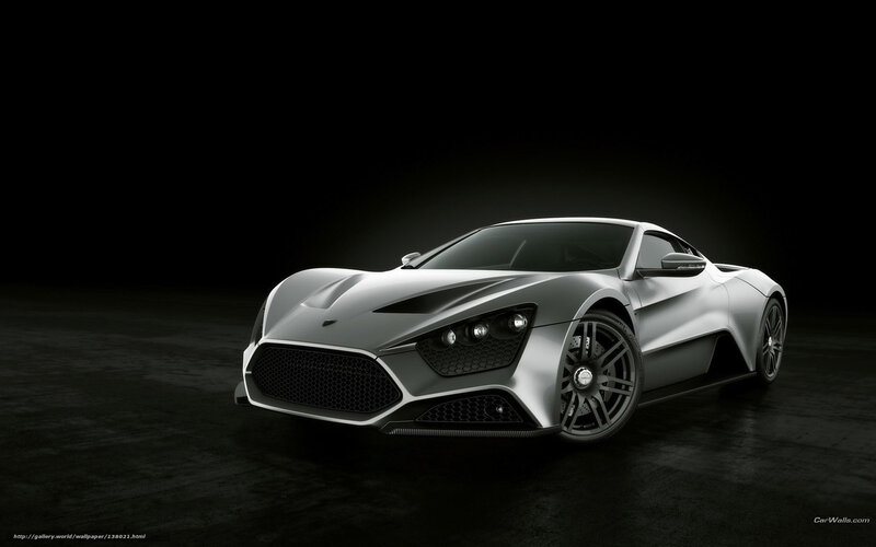 Silver Sports Car — Gray, Dramatic, 3d Render, Grille