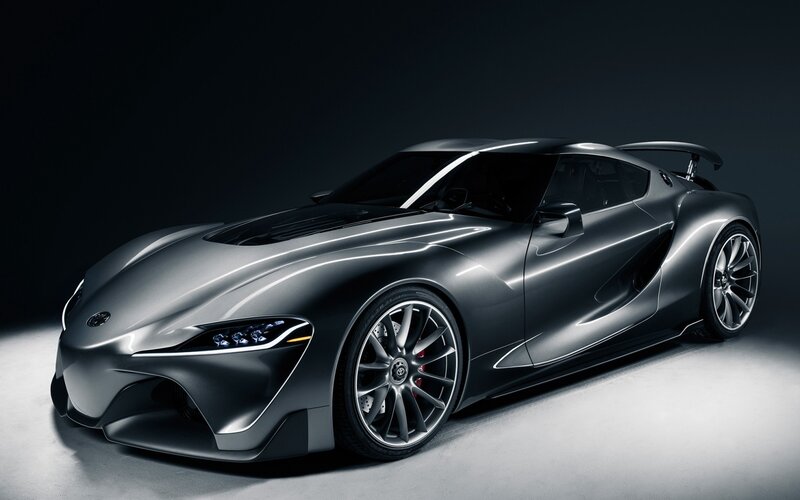 Silver Sports Car — Gray, Dramatic, 3d Render, Wheels, Taillight, Front Grille
