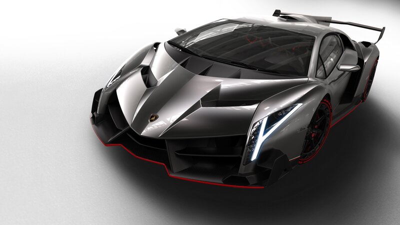 Silver Sports Car — Gray, Dramatic, 3d Render, Wings, Red Accents