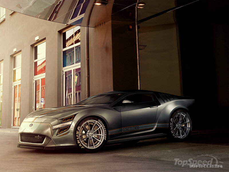 Silver Sports Car — Gray, Dramatic, Afternoon, 3d Render, Building
